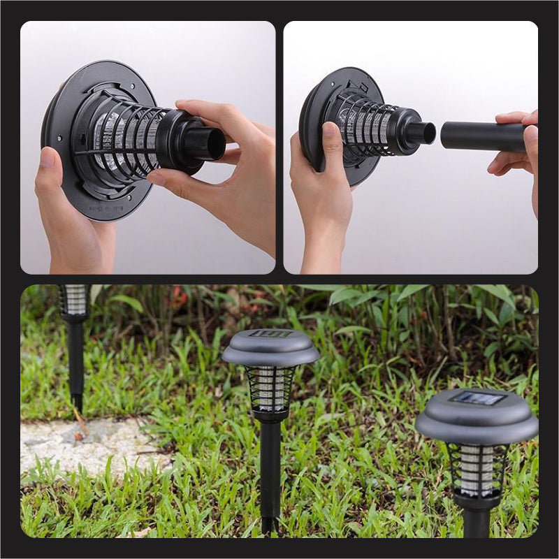 ⏰LIMITED QUANTITY ONLY💥🚫🦟Solar Mosquito Zapper Lamp Stake