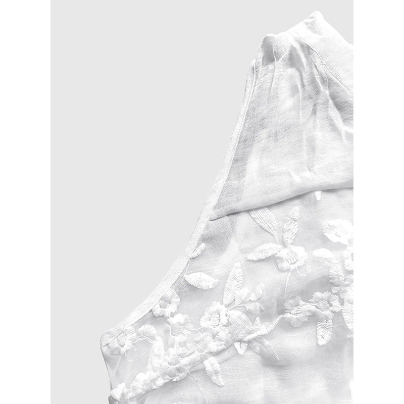 📢📢30% OFF⏰Women’s Chic Floral Lace Sleeveless Shirt👚👕