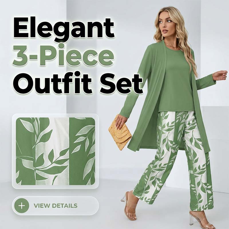 Women's Floral Print Long Sleeve & Pants Set😍 Effortless Elegance In One Outfit ✨