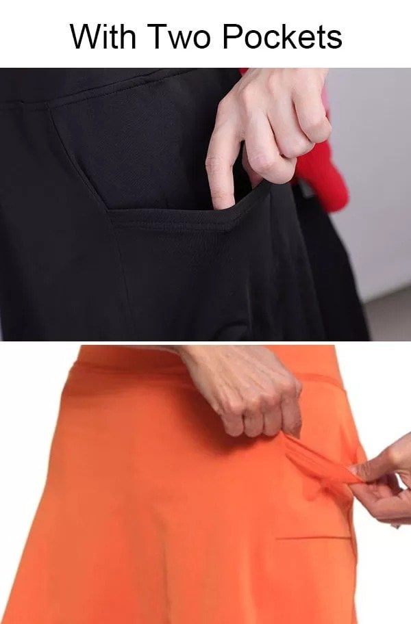 💥 Last Day! Special Sale – Only £12.99 👚Anti-Chafing Active Skort – Super soft and comfortable🔥