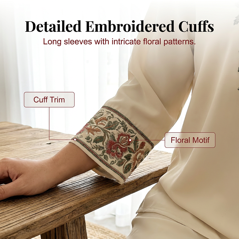 ⏳Limited-time 50% off⏰Women's Long Sleeve Blouse & Wide-Leg Pants Set👚👖