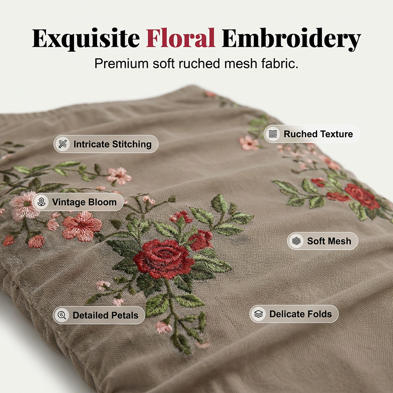👗 LIMITED-TIME 52% OFF! ✨ Women's Off-Shoulder Top & Skirt Set – Embroidered, Fishtail, Elegant