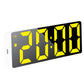 LED Digital Alarm Clock with Mirror Surface