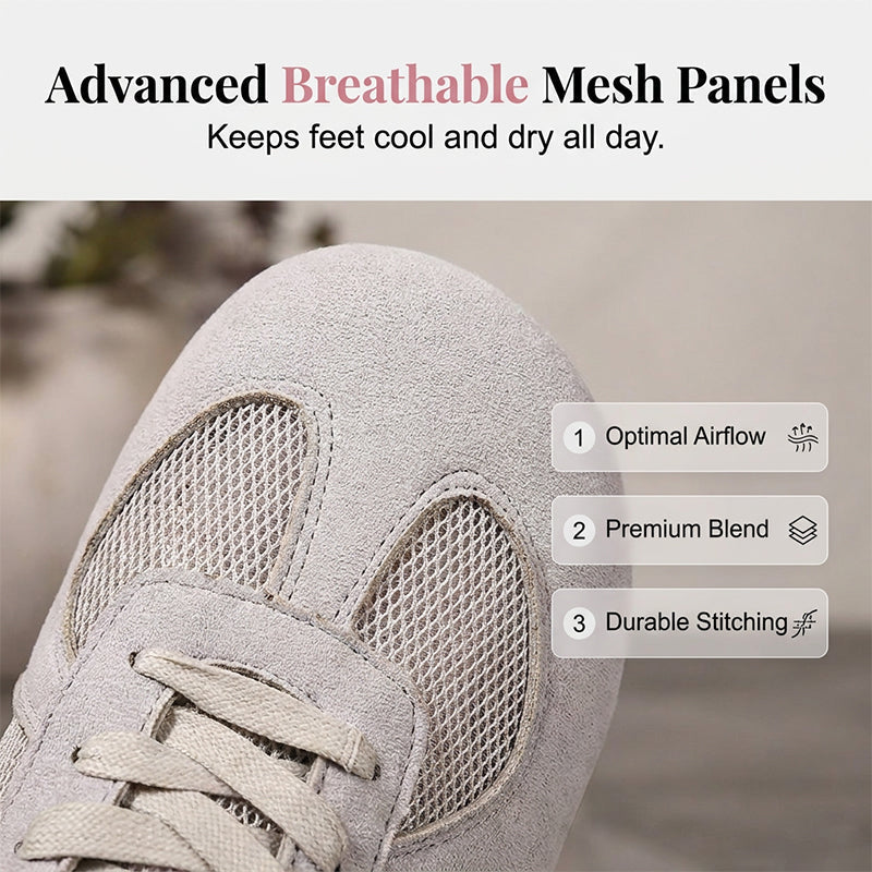 💃2026 Hot Sale 50% OFF💎Women's Breathable Mesh Panel Mule Sneakers