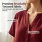 Women's Short Sleeve Top & Wide Leg Pants Set