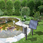 ☀️ Solar pond aerator with built-in air pump🐟
