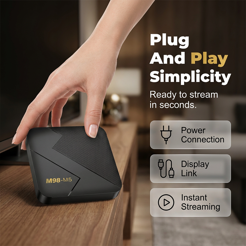 ⏳🔥LIMITED-TIME 50% OFF! Android TV Box with Bluetooth