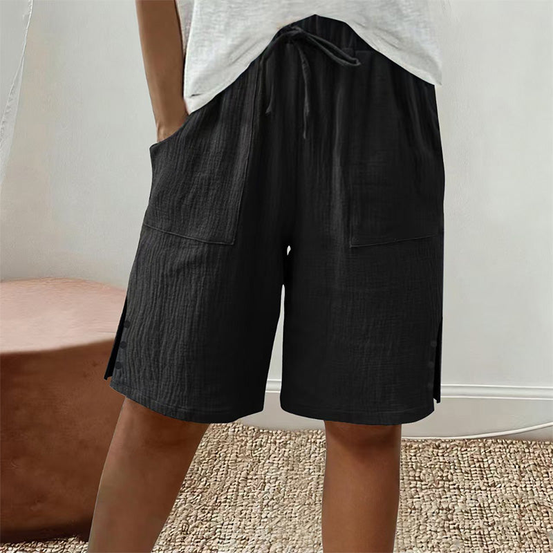 ⏰🔥LIMITED TIME 50% OFF!🔥Women's Summer Shorts with Side Button Detail