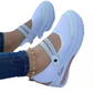 🌸Summer Hot Sale 50% OFF💖Women's Breathable Mesh Slip-On Platform Sneakers