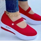 🌸Summer Hot Sale 50% OFF💖Women's Breathable Mesh Slip-On Platform Sneakers