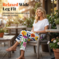 Women's Casual Floral Print Cropped Pants