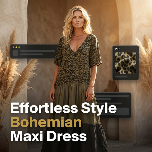 🌸 50% OFF NOW! 🌸Women's Elegant Bohemian Maxi Dress