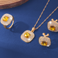 💎Sparkle Every Day: Elegant Crystal Rhinestone Jewelry Set✨