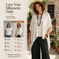 ⌛Limited-Time Offer-Women’s Hollow-Out Batwing Sleeve Knit Top
