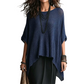 ⌛Limited-Time Offer-Women’s Hollow-Out Batwing Sleeve Knit Top
