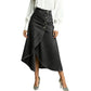 ⌛Limited-time offer-Women's High-Waist Irregular Denim Skirt