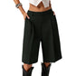 Exclusive 50% OFF | Women's High-Waist Tailored Bermuda Shorts | Pleated Front & Breathable Summer Fit | Chic Office to Weekend Loose Trousers