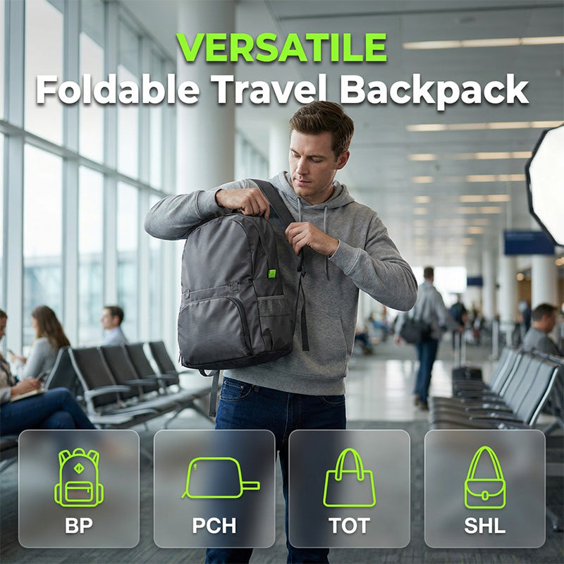 💼Foldable Convertible Backpack Tote 3-in-1 Travel Bag - Travel Made Simple✨