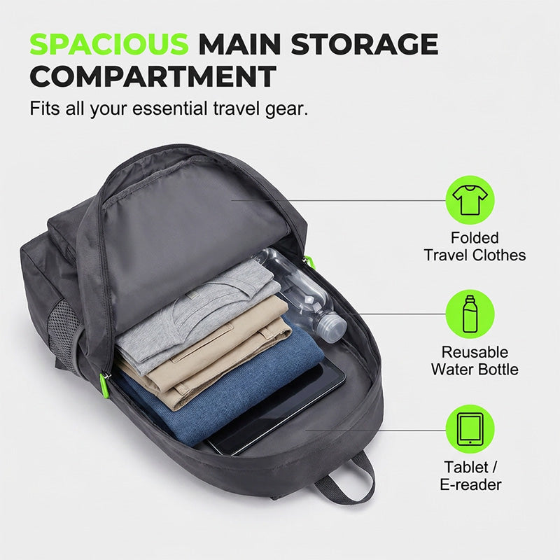 💼Foldable Convertible Backpack Tote 3-in-1 Travel Bag - Travel Made Simple✨