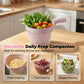 Double-Layer Fruit Washing Basket with Handle and Pour Spout