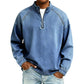 👕Men's Vintage-Wash Half-Zip Pullover– Casual Street Style Sweatshirt ✨
