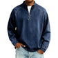 👕Men's Vintage-Wash Half-Zip Pullover– Casual Street Style Sweatshirt ✨