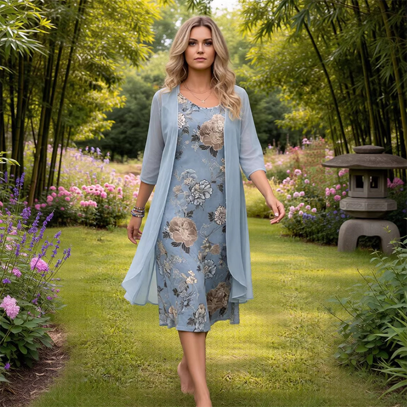 Women Floral Midi Dress