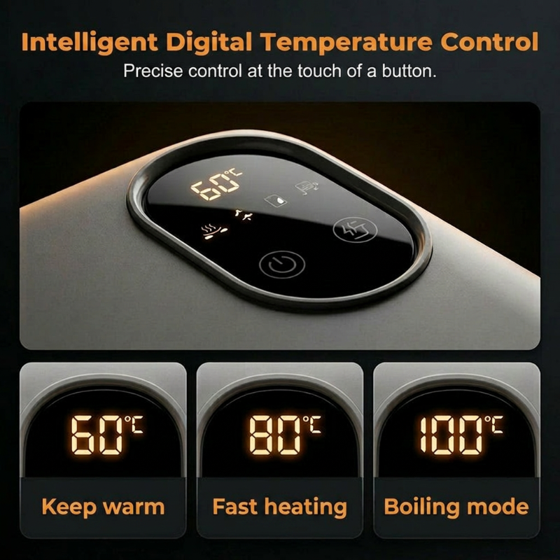 Portable Self-Heating Electric Lunch Box