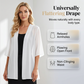 🏆LAST DAY SALE: ONLY ￡9.99!!🎁✨Women's Chiffon Open Front Cardigan Loose
