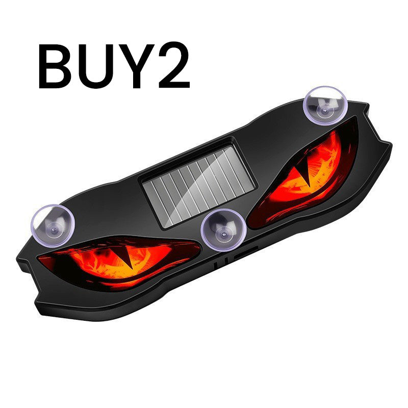 🚗🔆 Solar-Powered LED Car Warning Light ! Solar-powered, weatherproof, automatic activation at dark – for more safety on the roadside. 🔥🛡️