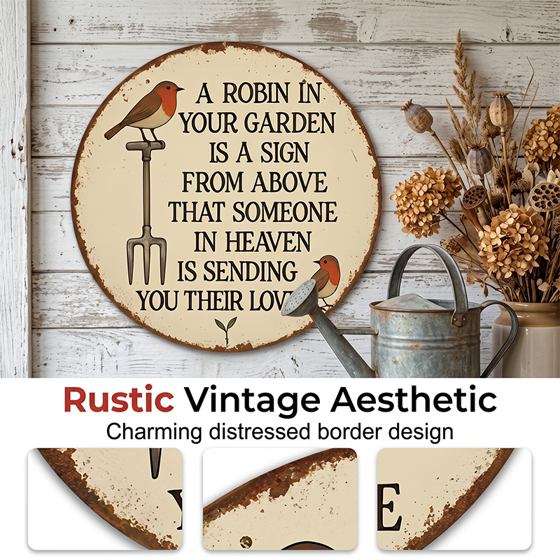 ⏳Limited-time Special Price:£7.99!!!⏰Vintage Wooden Wall Hanging Decor🐦💌
