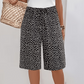 📢📢50% OFF !! ⏰Women’s Retro Printed Wide Leg Shorts