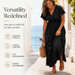 🎁2026 New Arrivals 60% OFF💥Women's Summer V-Neck Side Slit Maxi Dress