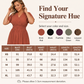 🎁2026 New Arrivals 60% OFF💥Women's Summer V-Neck Side Slit Maxi Dress