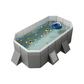 💦50% OFF HOT SUMMER SALE! 🏊 Foldable Non-Inflatable Family Swimming Pool, Thickened PVC Quick Fold Kiddie Pool with Fast Drainage for Backyard Garden