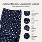 Women's Off-Shoulder Polka Dot 2-Piece Set