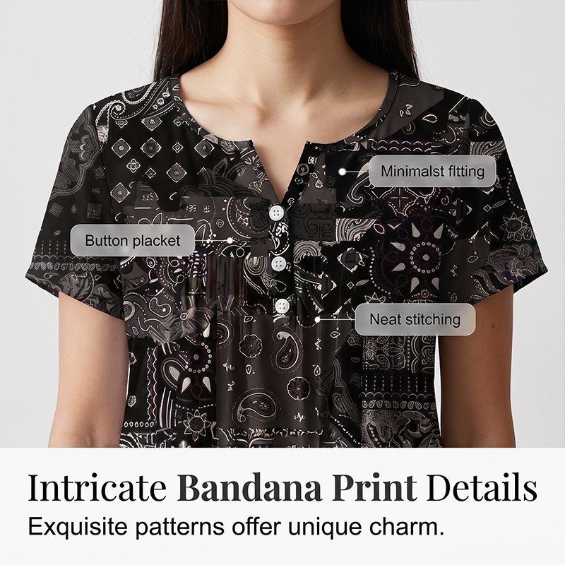 👚 50% OFF NOW! 🌞 Women's Casual V-Neck Top – Soft fabric, flattering fit & breathable – Perfect for summer days & effortless style ✨