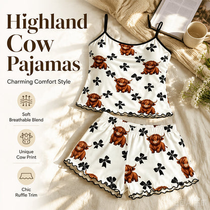 📢📢50% OFF !! ⏰Summer Sleepless Spaghetti Strap Cami Sleepwear Set