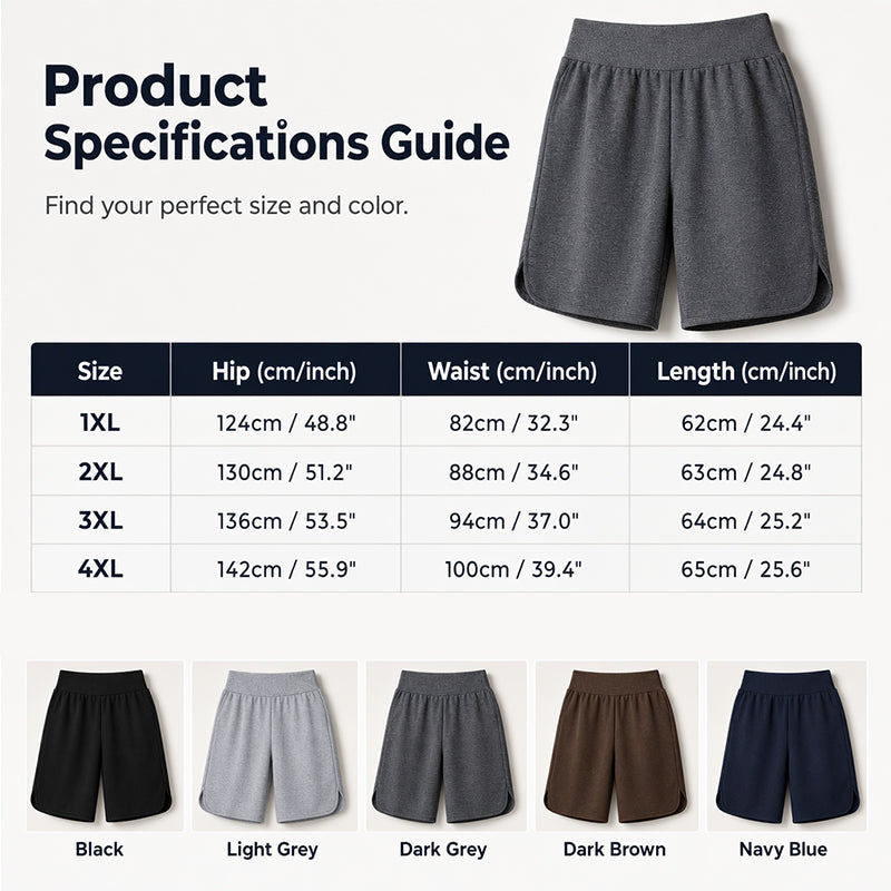 📢📢40% OFF !! ⏰Women's Casual Wide-Leg Knee-Length Shorts