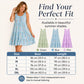 Women's Sleeveless O-Neck Tiered Midi Dress