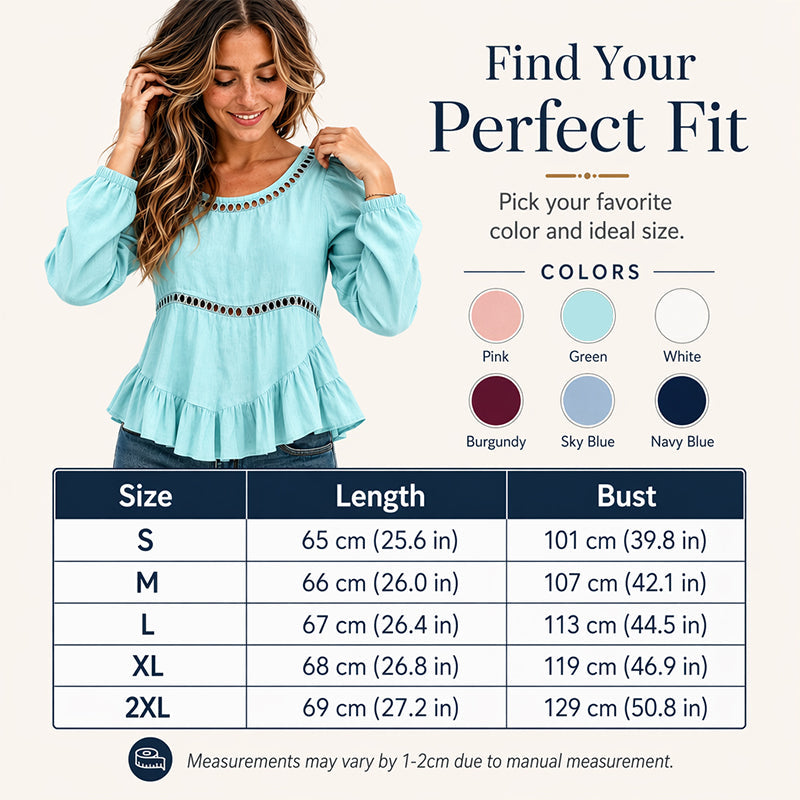 Women's Casual Puff Sleeve Blouse