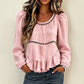 Women's Casual Puff Sleeve Blouse