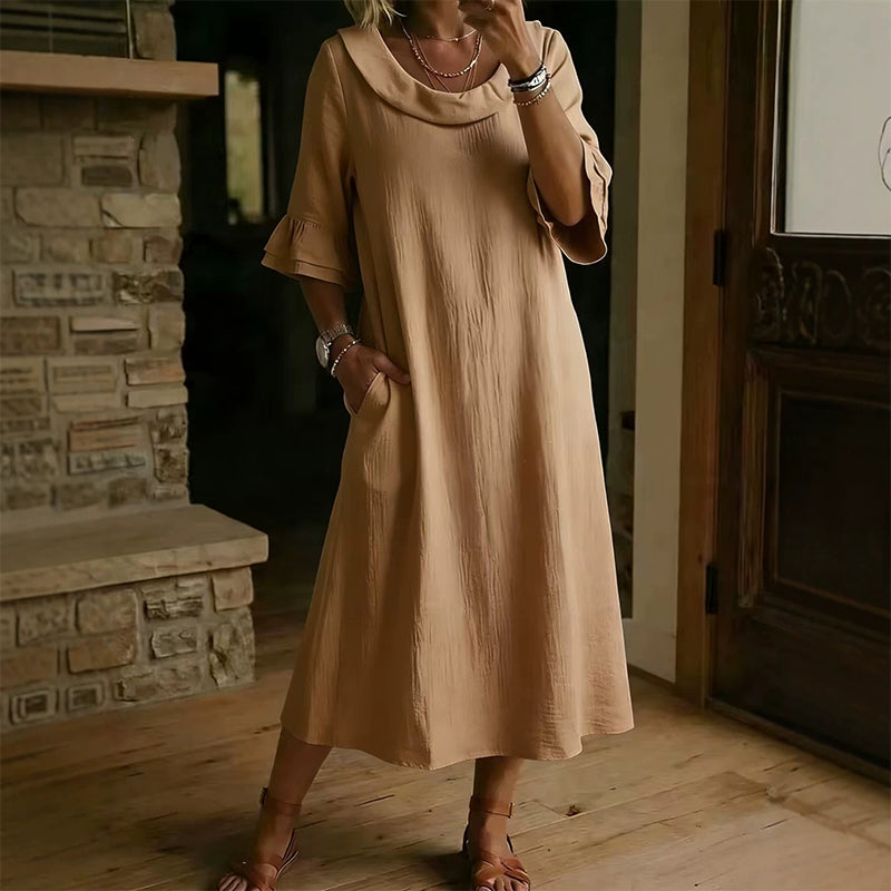 Women's Casual Round Neck Summer Dress