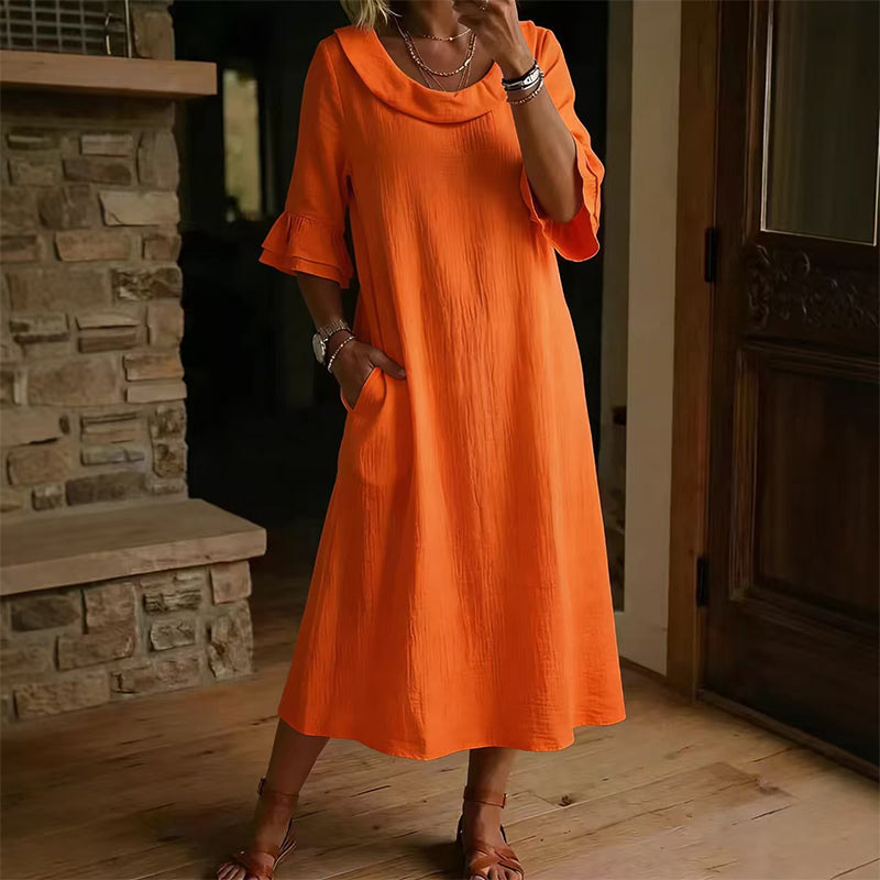 Women's Casual Round Neck Summer Dress