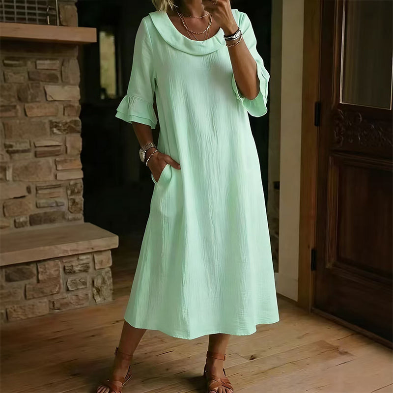Women's Casual Round Neck Summer Dress