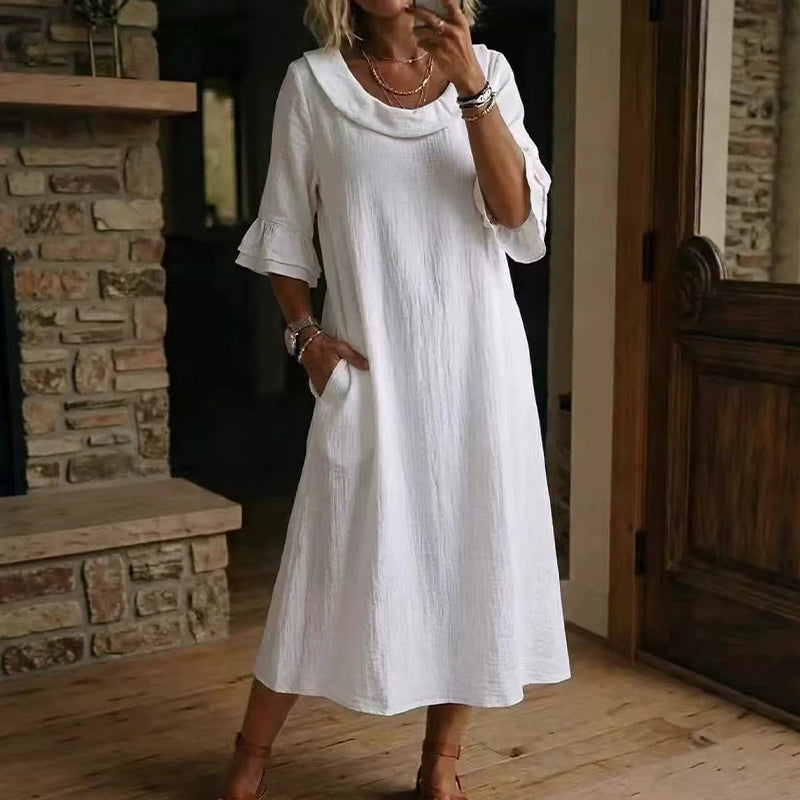 Women's Casual Round Neck Summer Dress