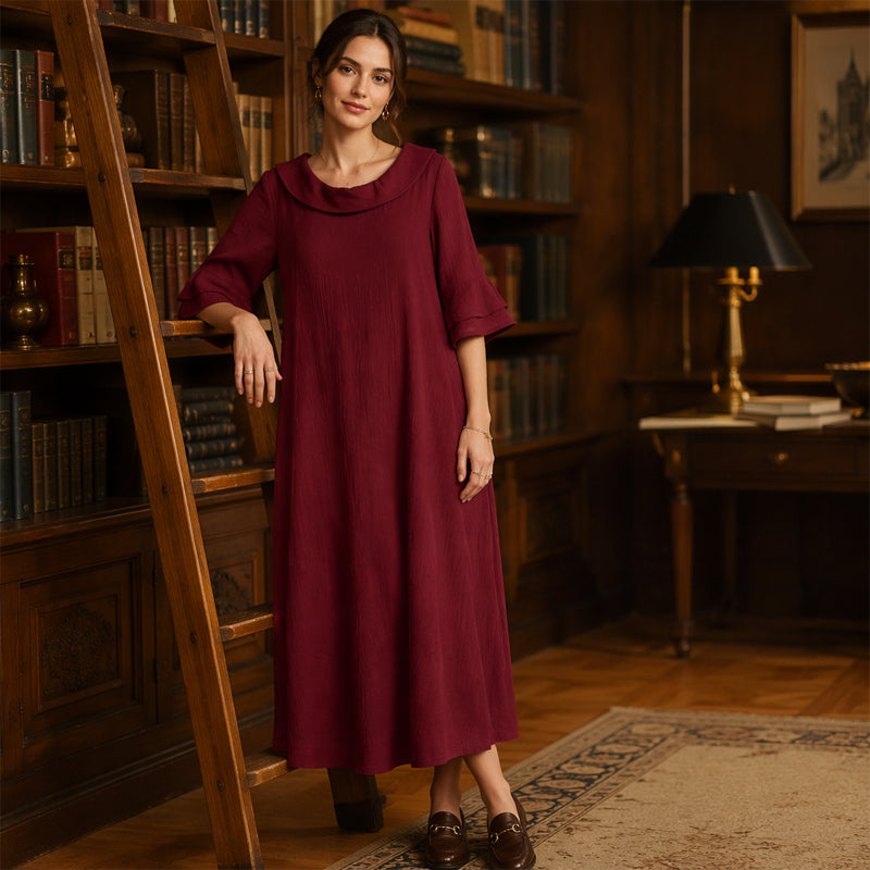 Women's Casual Round Neck Summer Dress