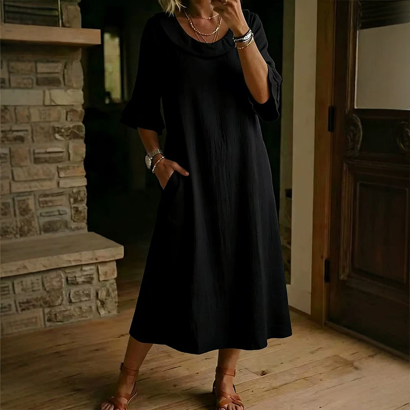 Women's Casual Round Neck Summer Dress