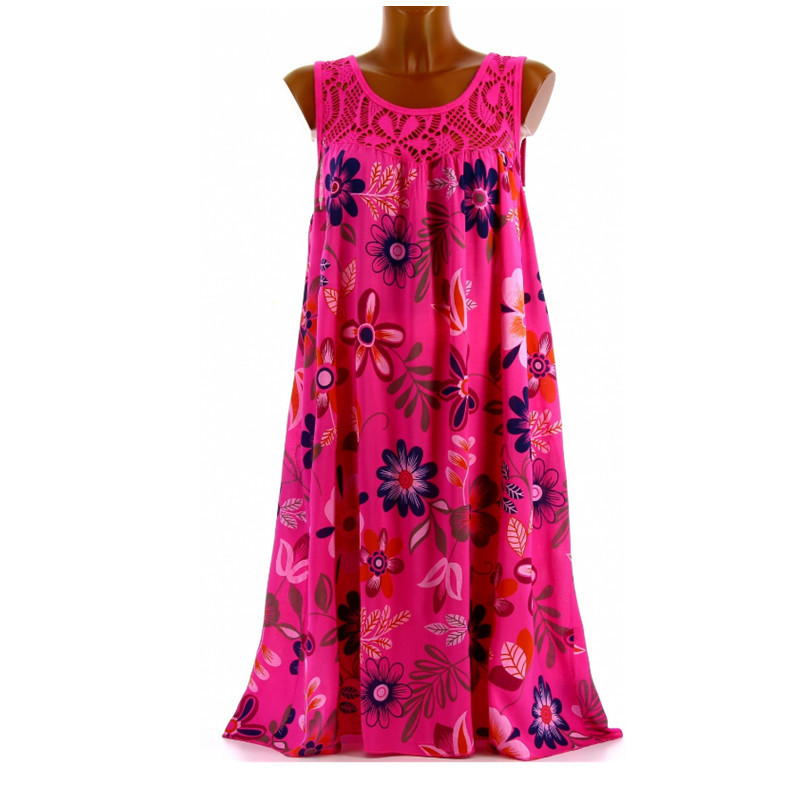 ⏳Limited time – 50% OFF⏰Women's Elegant Sleeveless Floral Dress
