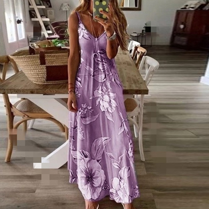 Flowy Vacation Maxi Dress